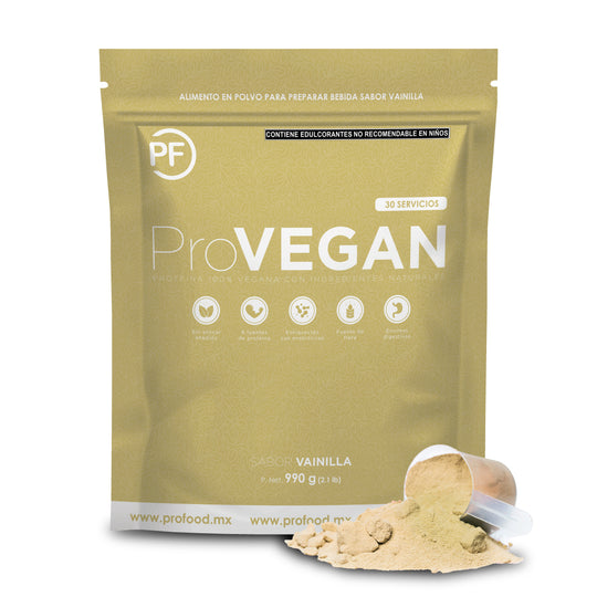 ProVEGAN: Proteína Vegana Premium Vainilla, 1050 g