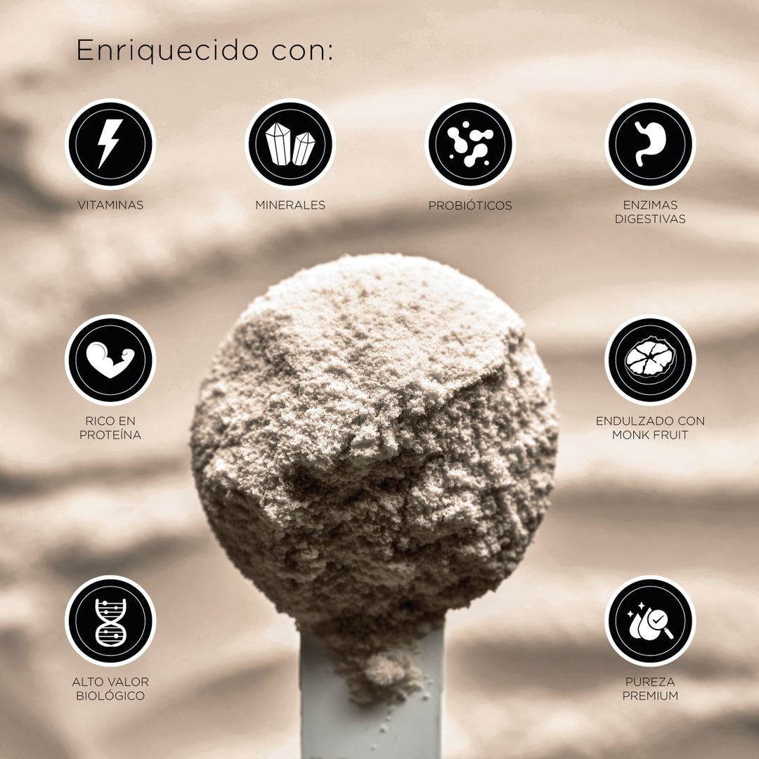 ProWHEY WPC80: Proteína Concentrada de Suero Cookies & Cream, 1050 g